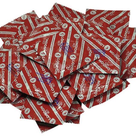 Durex London Red Aardbei Smaak Condooms - 100 stuks