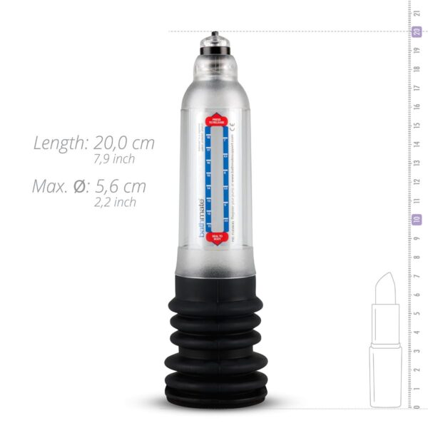 Bathmate Hydro 7 Penispomp - Clear - Afbeelding 4