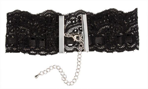 Kanten halsband - Zwart - Afbeelding 3