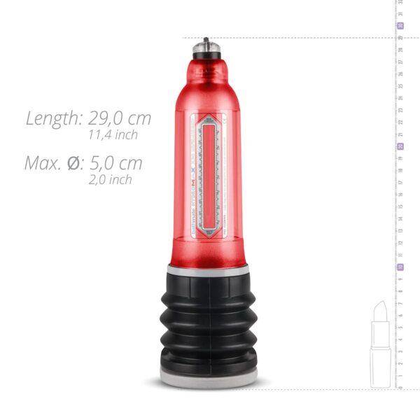 Bathmate Hydromax 7 - Rood - Afbeelding 4