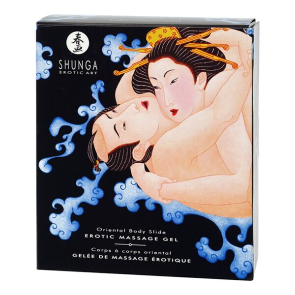 Shunga - Massage Gel Aardbei & Champagne - Afbeelding 2