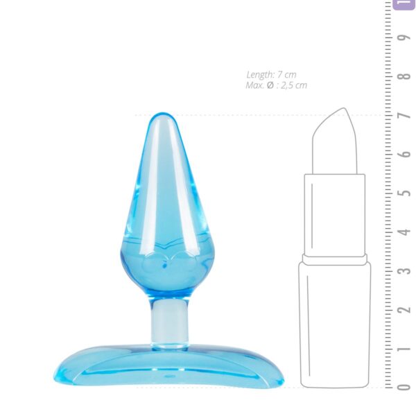 Blauwe Mini Buttplug - The Assifier - Afbeelding 4