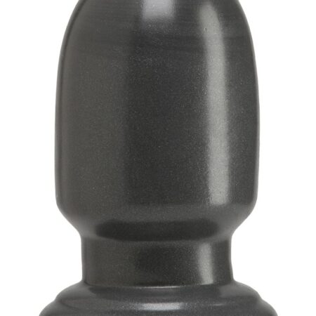 Ronde brede dildo grijs