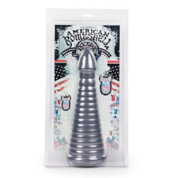 Rockeye Grote Dildo - Gun Metal - Afbeelding 6