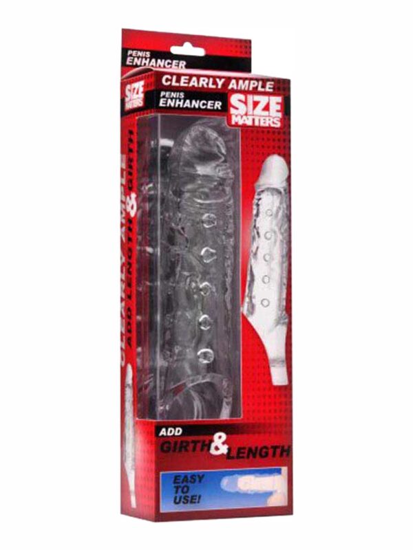 Clearly Ample Penisverlengende Sleeve - Afbeelding 2
