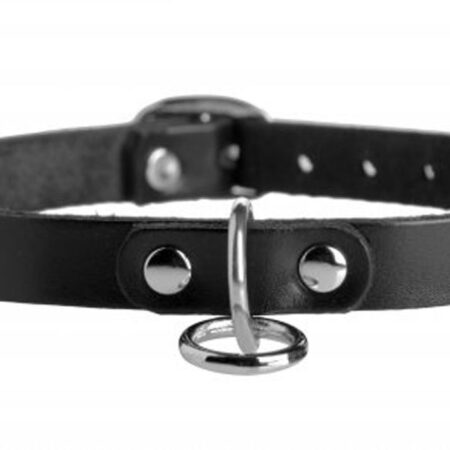 Strict Leather Halsband Met O-Ring