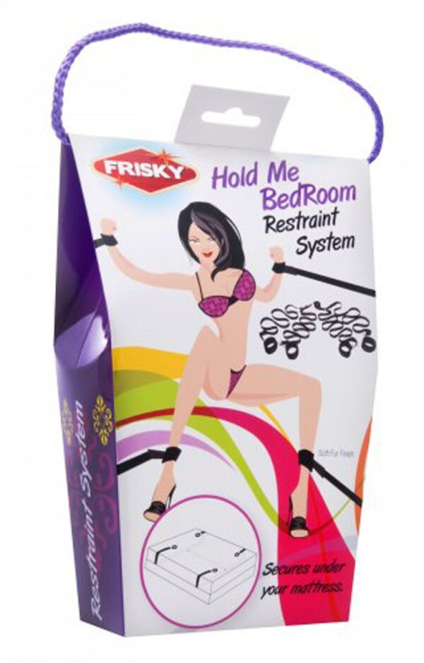 XR Brands - Hold Me Bed Bondage Set - Zwart - Afbeelding 5