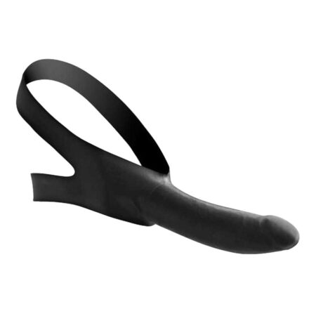 Face Fuk Gag Met Dildo