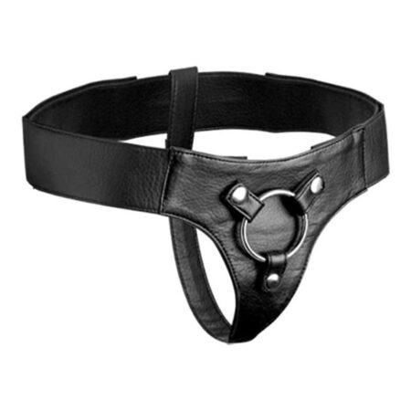 Leren Strap On Harnas - Zwart