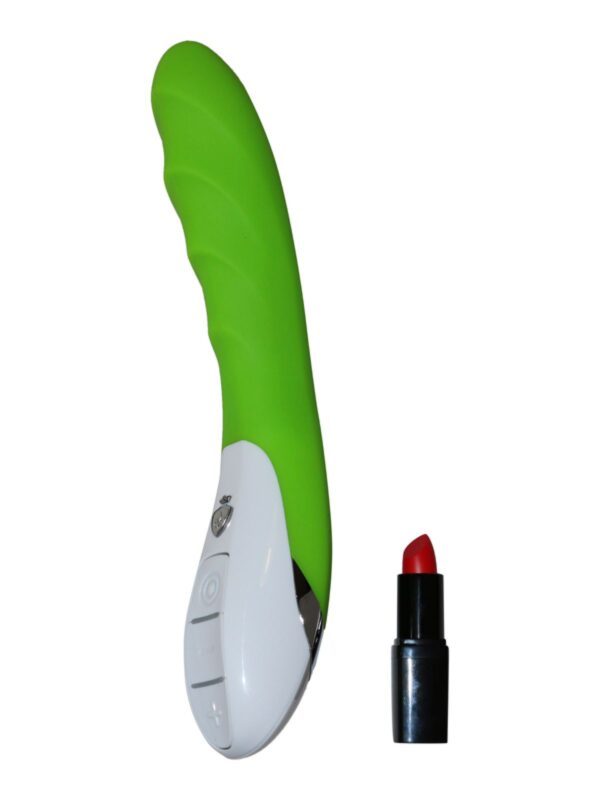 Mystim - Sassy Simon Golvende Vibrator - Lime Groen - Afbeelding 4