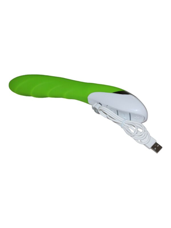 Mystim - Sassy Simon Golvende Vibrator - Lime Groen - Afbeelding 6