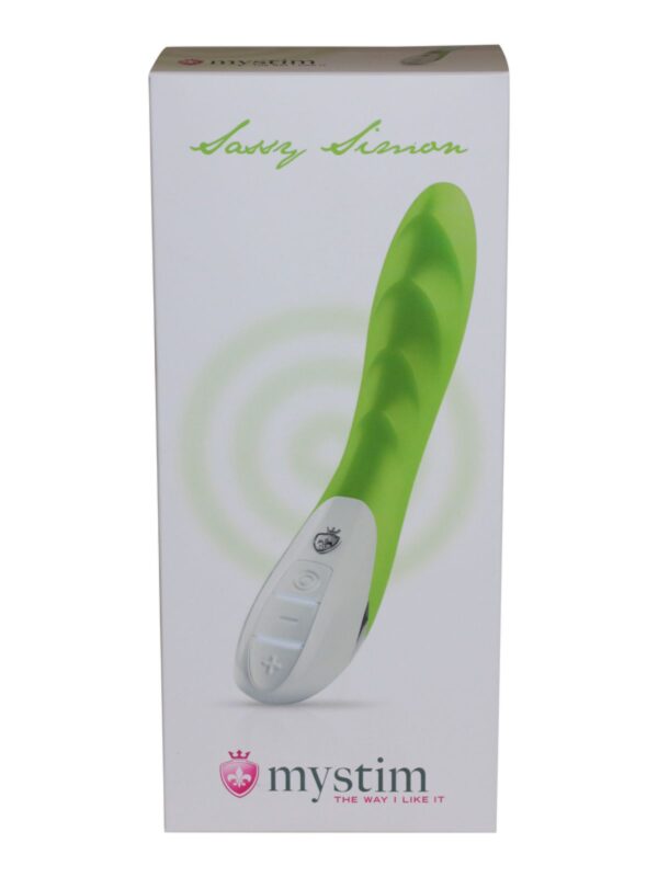 Mystim - Sassy Simon Golvende Vibrator - Lime Groen - Afbeelding 8