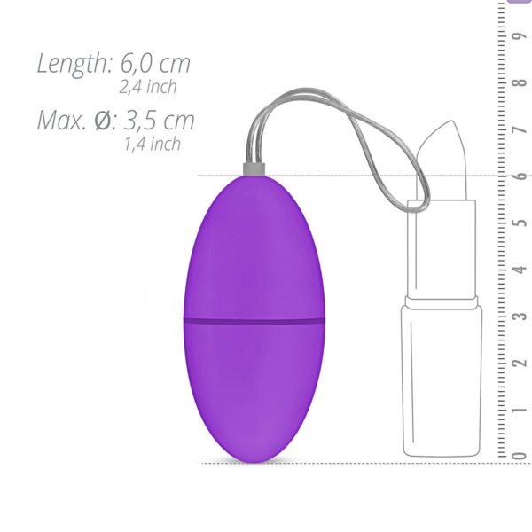 EasyToys - Vibratie Ei - Paars - Afbeelding 5