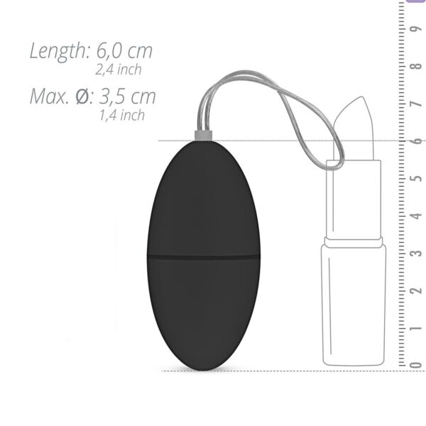EasyToys - Vibratie Ei - Zwart - Afbeelding 5