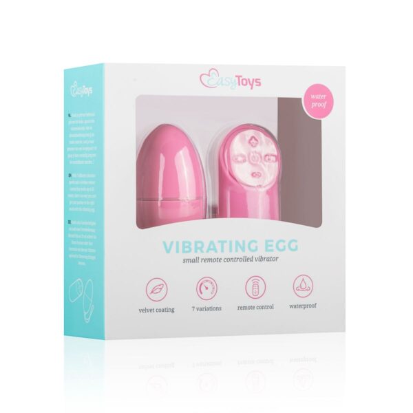 EasyToys - Vibratie Ei - Roze - Afbeelding 6