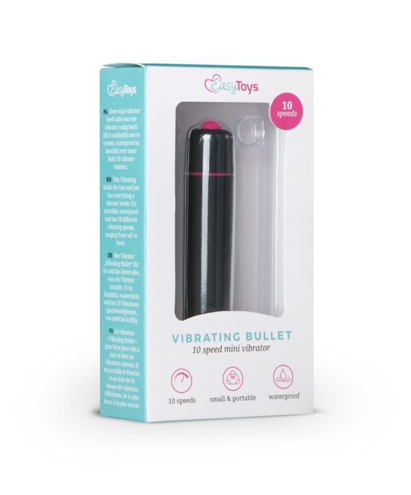Bullet Vibrator 10 Standen - Zwart - Afbeelding 2
