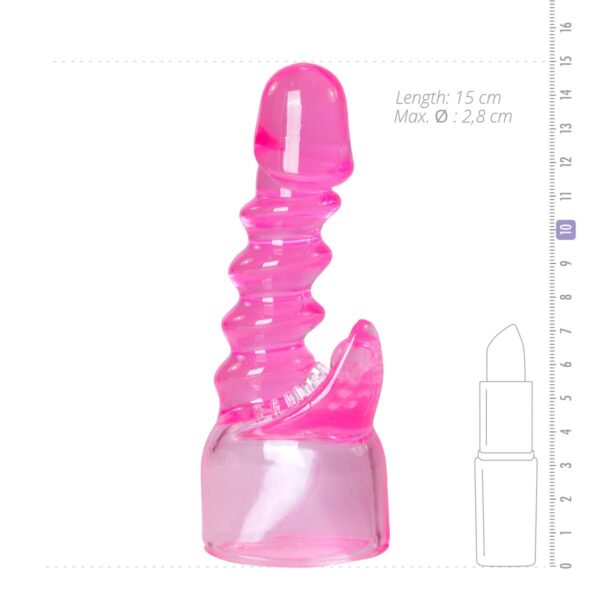 EasyToys Wand Collection – Opzetstuk Voor Clitoris Stimulatie - Roze - Afbeelding 4