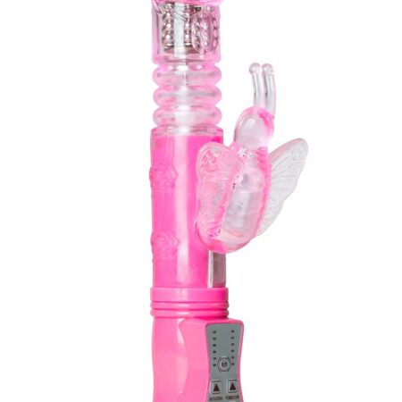 Stotende Butterfly Vibrator - Roze