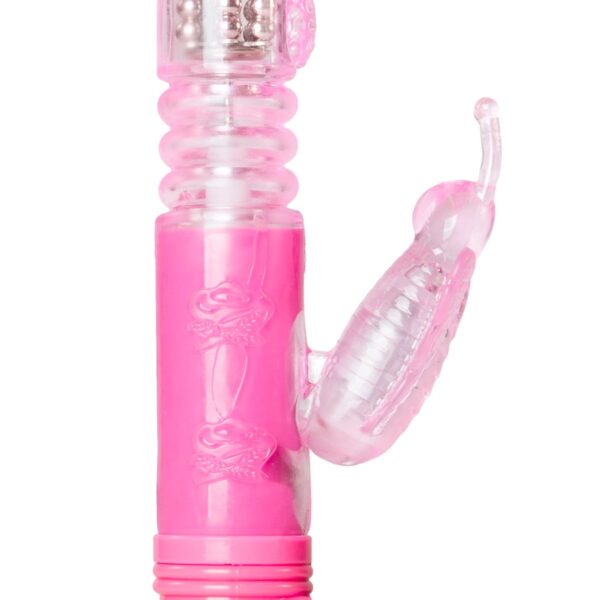 Stotende Butterfly Vibrator - Roze - Afbeelding 3