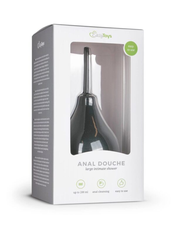 Easytoys Zwarte Anaal Douche - Groot - Afbeelding 2