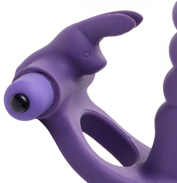 Double Delight Vibrerende Penisring Met Vibrator - Afbeelding 2