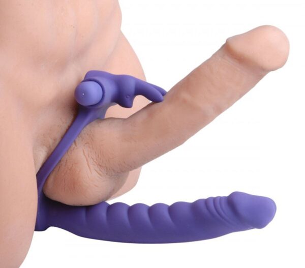 Double Delight Vibrerende Penisring Met Vibrator - Afbeelding 3