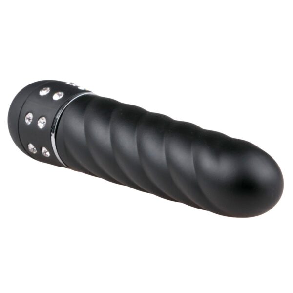 Easytoys Mini Vibrator Gedraaid - Zwart - Afbeelding 3
