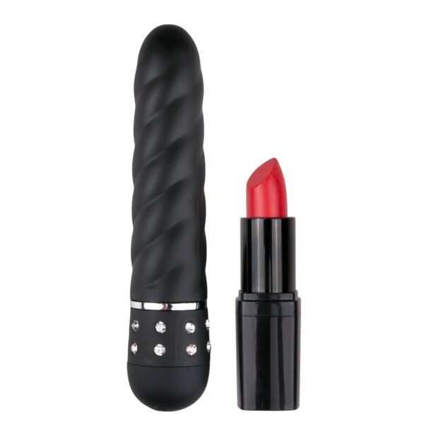 Easytoys Mini Vibrator Gedraaid - Zwart - Afbeelding 5