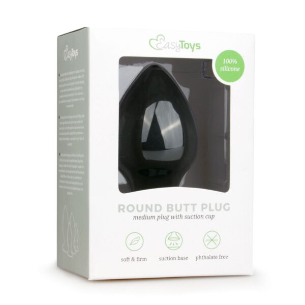 Zachte siliconen buttplug - medium - Afbeelding 2