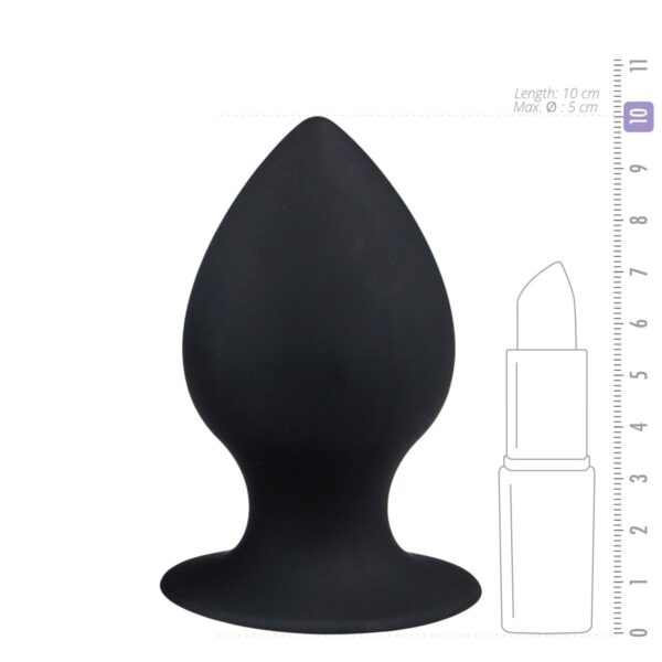 Zachte siliconen buttplug - medium - Afbeelding 5