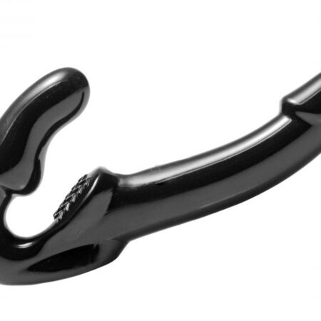 Strapless Voorbind Dildo - Zwart