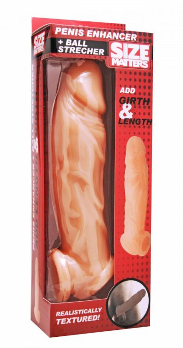 Realistische Penissleeve En Ball Stretcher - Afbeelding 3