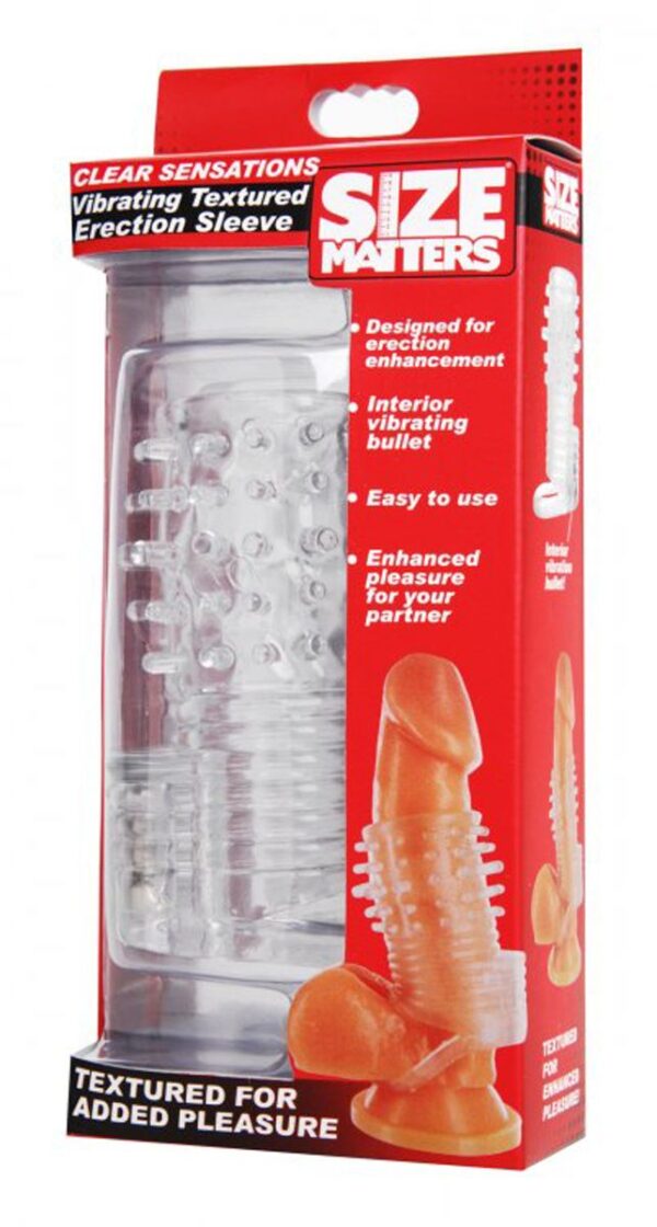 Clear Sensations Vibrerende Penisssleeve - Afbeelding 3