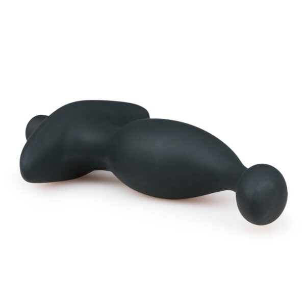 Siliconen prostaat vibrator - zwart - Afbeelding 3