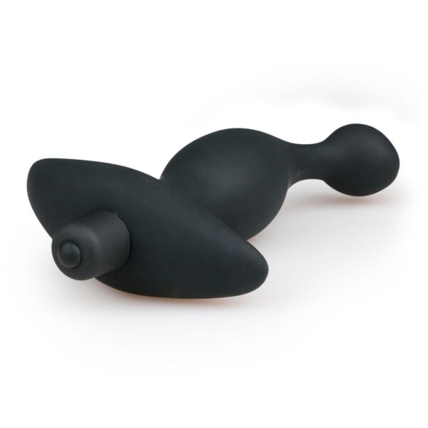 Siliconen prostaat vibrator - zwart - Afbeelding 4