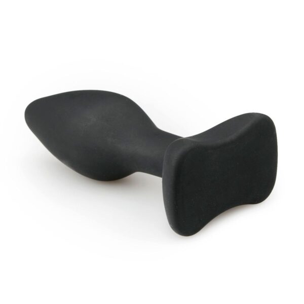 Kleine zwarte siliconen buttplug - Afbeelding 4
