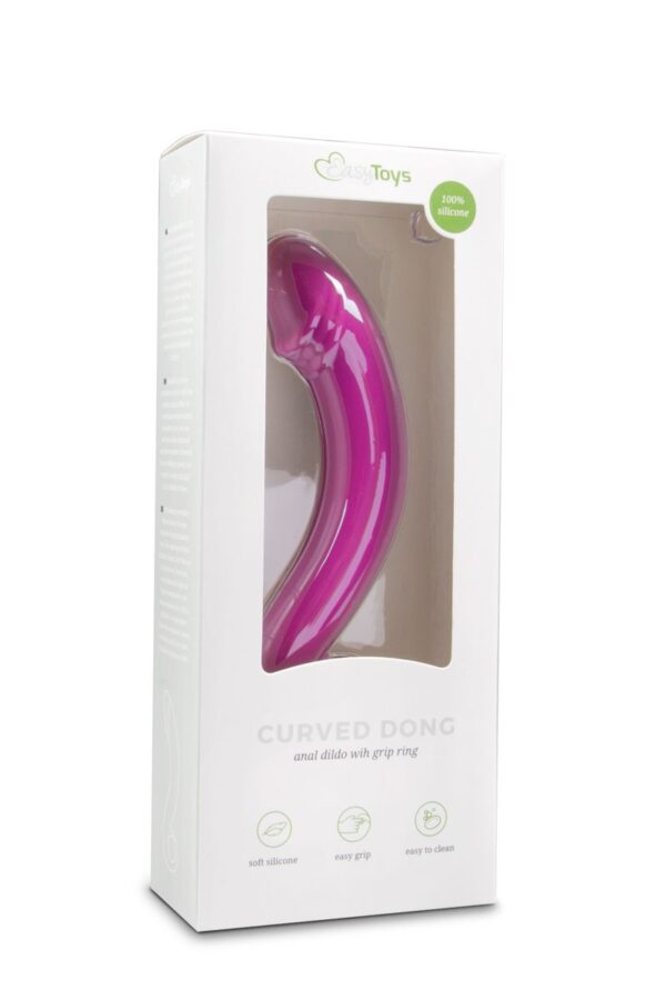 Siliconen prostaat dildo - roze - Afbeelding 2