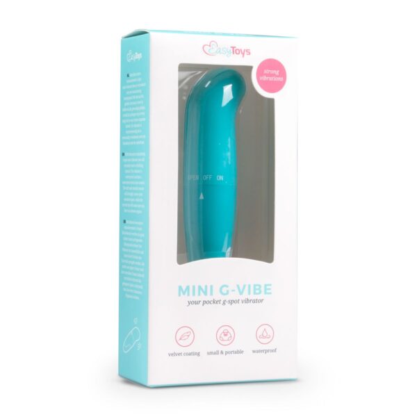 Mini G-spot vibrator - turquoise - Afbeelding 2