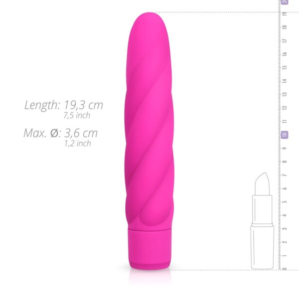 Roze Siliconen Vibrator - Afbeelding 6