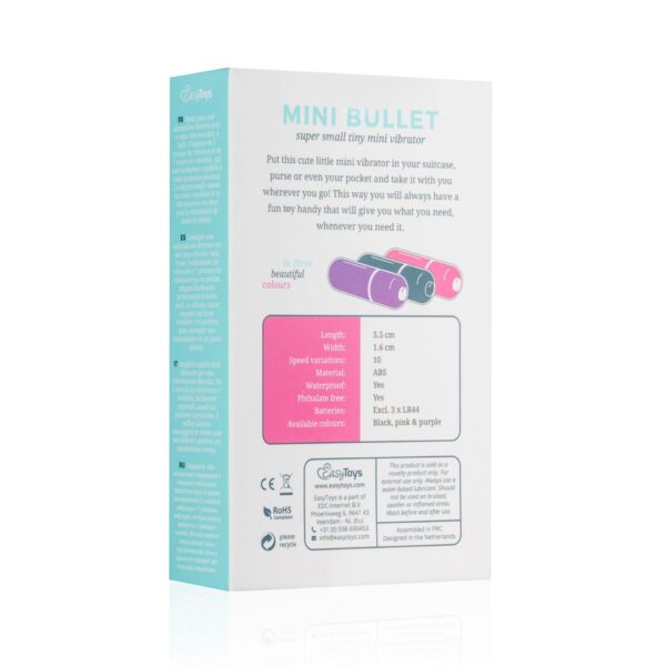 Bullet vibrator met 10 snelheden - roze - Afbeelding 7