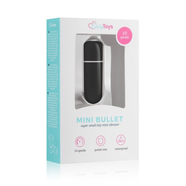 Bulletvibrator met 10 snelheden - zwart - Afbeelding 6