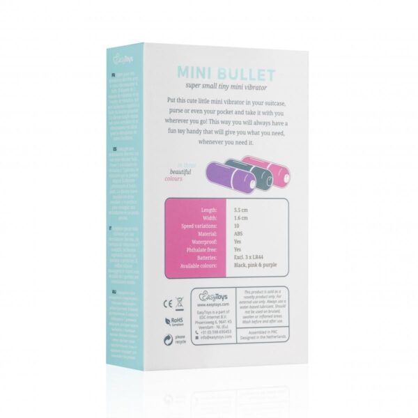Bulletvibrator met 10 snelheden - zwart - Afbeelding 8