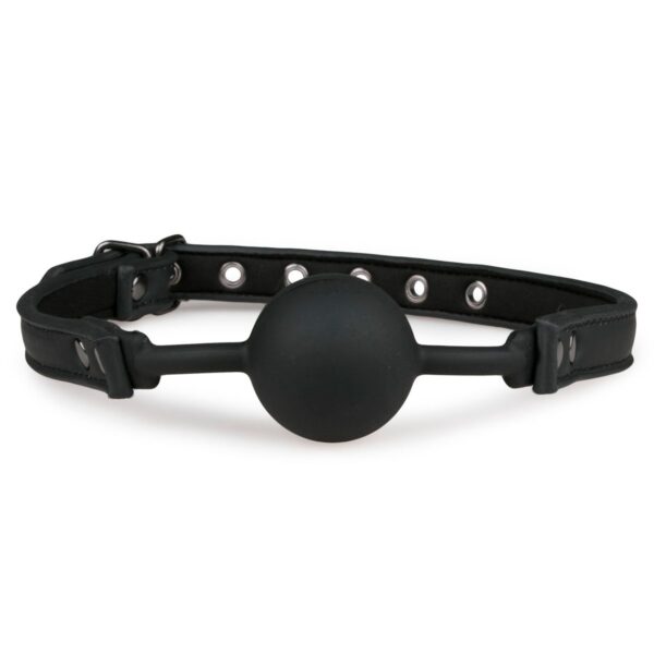 Ball gag met siliconen bal - Afbeelding 3