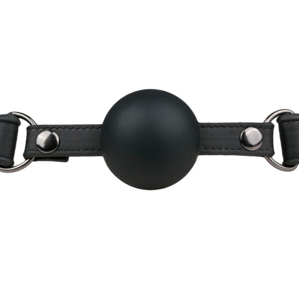 Ball Gag Met Grote Siliconen Bal - Afbeelding 4