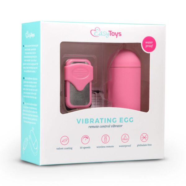 Easytoys Vibratie Ei - Roze - Afbeelding 2