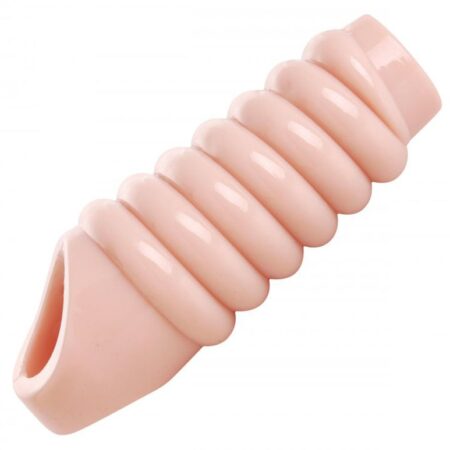 Really Ample - geribbelde penis sleeve