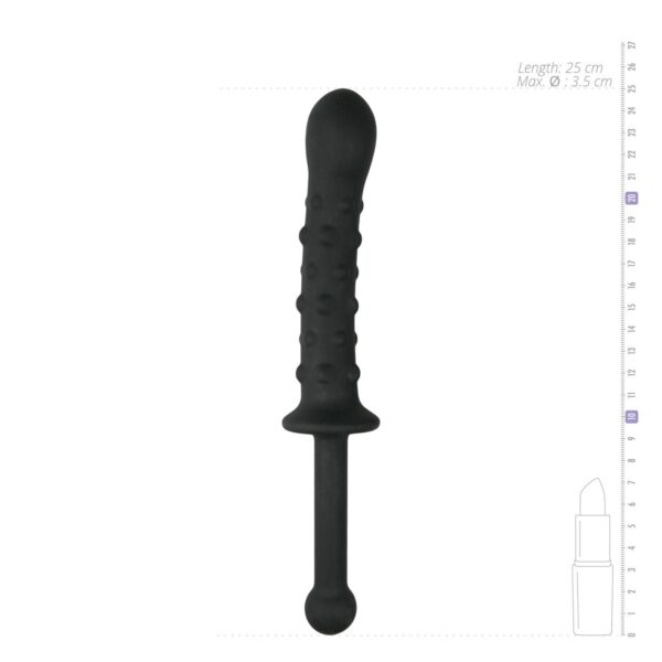 The Handler Dildo Met Handvat - Zwart - Afbeelding 2