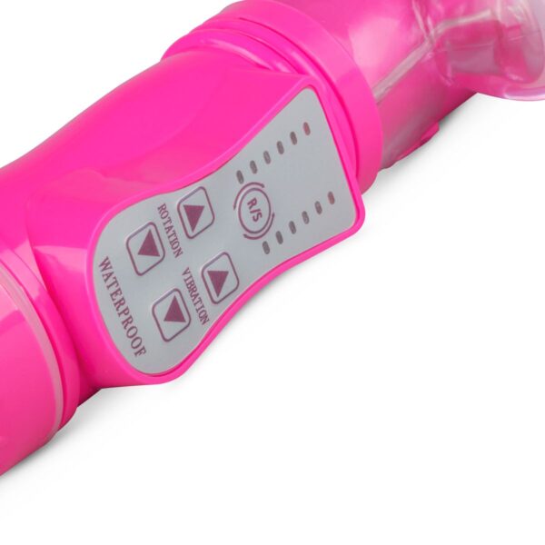 EasyToys Stotende Rabbit Vibrator - Roze - Afbeelding 5