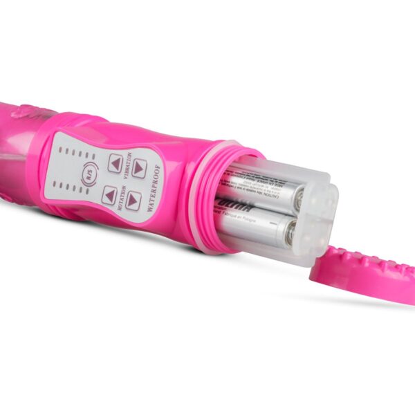 EasyToys Stotende Rabbit Vibrator - Roze - Afbeelding 6