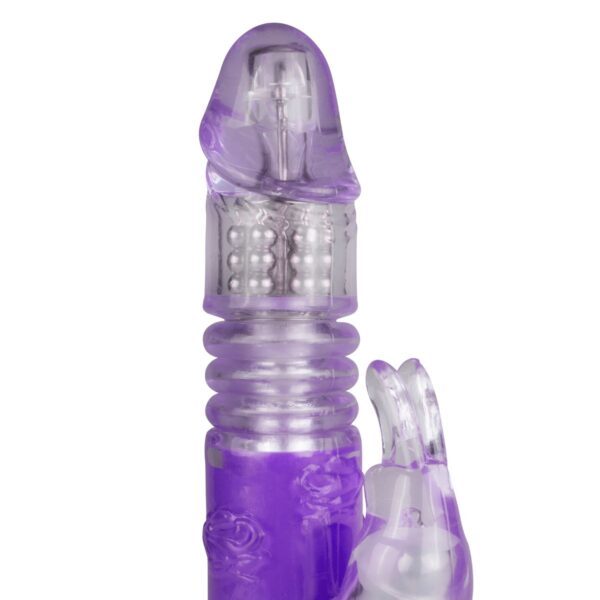 EasyToys Stotende Rabbit Vibrator - Paars - Afbeelding 2